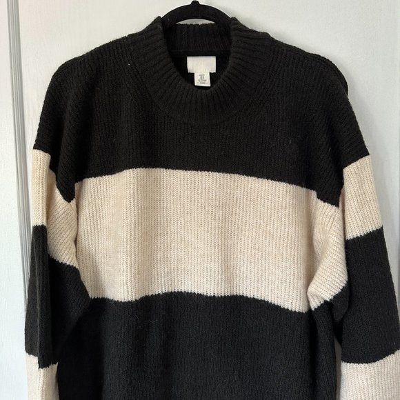 Striped Sweater Dress - Picture 2 of 5